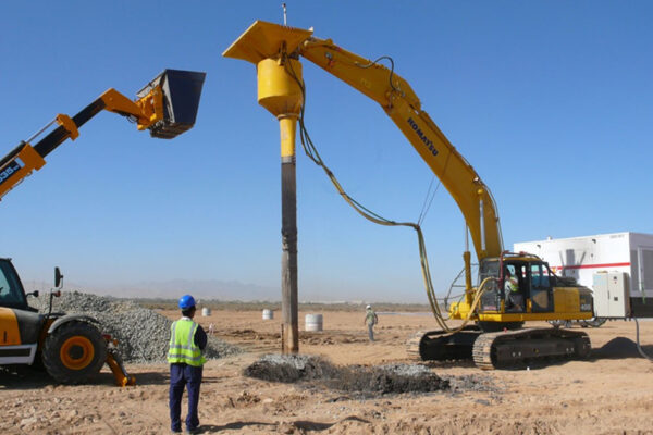 Mejoramiento de suelos: vibrocompactación, inyecciones y columnas de grava como alternativas a la cimentación profunda